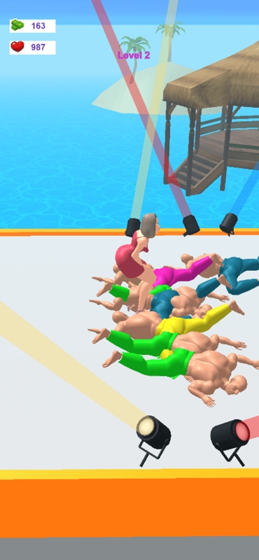 Queen's Charge Game Screenshot - Girl with protectors